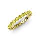 4 - Valerie 3.00 mm Yellow Diamond Eternity Band 