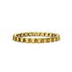 1 - Clarissa 2.50 mm Princess Cut Citrine Eternity Band 