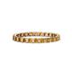 1 - Clarissa 2.50 mm Princess Cut Citrine Eternity Band 