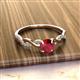 3 - Mayra Desire Ruby and Diamond Engagement Ring 
