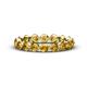 1 - Valerie 3.50 mm Citrine Eternity Band 