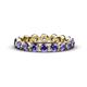1 - Valerie 3.50 mm Iolite Eternity Band 