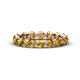 1 - Valerie 3.50 mm Citrine Eternity Band 