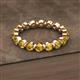 2 - Valerie 3.50 mm Citrine Eternity Band 