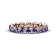 1 - Valerie 3.50 mm Iolite Eternity Band 