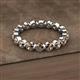 2 - Valerie 3.50 mm Smoky Quartz Eternity Band 
