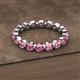 2 - Valerie 3.50 mm Pink Tourmaline Eternity Band 