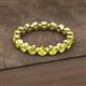 2 - Valerie 3.50 mm Yellow Diamond Eternity Band 