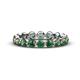 1 - Valerie 3.50 mm Lab Created Alexandrite Eternity Band 