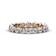 1 - Valerie 3.50 mm Lab Grown Diamond Eternity Band 