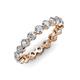 3 - Valerie 3.50 mm Diamond Eternity Band 
