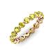 3 - Valerie 3.50 mm Yellow Diamond Eternity Band 