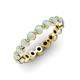 3 - Valerie 3.50 mm Opal Eternity Band 