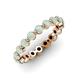 3 - Valerie 3.50 mm Opal Eternity Band 