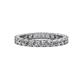 1 - Joyce 3.00 mm Forever One Moissanite Eternity Band 