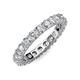 3 - Joyce 4.00 mm Forever Brilliant Moissanite Eternity Band 