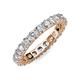 3 - Joyce 4.00 mm Forever Brilliant Moissanite Eternity Band 