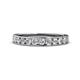 1 - Kathiryn 3.00 mm Forever Brilliant Moissanite 11 Stone Wedding Band 