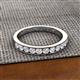 2 - Kathiryn 3.00 mm Forever Brilliant Moissanite 11 Stone Wedding Band 