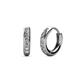1 - Cianna Petite Natural Diamonds Hoop Earrings 