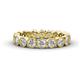 1 - Arria 3.00 mm Forever One Moissanite Eternity Band 
