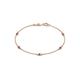 1 - Aizza (5 Stn/2.7mm) Iolite Station Bracelet 