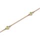 2 - Aizza (5 Stn/2.7mm) Peridot Station Bracelet 