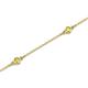 2 - Aizza (5 Stn/2.7mm) Yellow Sapphire Station Bracelet 