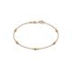 1 - Aizza (5 Stn/2.7mm) Yellow Sapphire Station Bracelet 