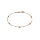1 - Aizza (5 Stn/2.7mm) Yellow Diamond Station Bracelet 