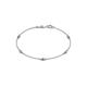 1 - Aizza (5 Stn/2.7mm) Petite Citrine and Diamond Station Bracelet 