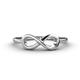 1 - Evanna Classic Infinity Minimalist Promise Ring 