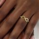 6 - Evanna Classic Infinity Minimalist Promise Ring 