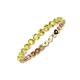 4 - Valerie 2.00 mm Yellow Diamond Eternity Band 