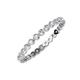 4 - Valerie 2.00 mm Lab Grown Diamond Eternity Band 