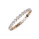 4 - Valerie 2.00 mm Lab Grown Diamond Eternity Band 