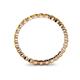 5 - Valerie 2.40 mm Citrine Eternity Band 