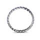 5 - Valerie 2.40 mm Iolite Eternity Band 
