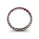 5 - Valerie 2.70 mm Ruby Eternity Band 