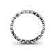 5 - Valerie 2.70 mm White Sapphire Eternity Band 