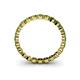 5 - Valerie 2.70 mm Peridot Eternity Band 
