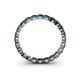 5 - Valerie 2.70 mm London Blue Topaz Eternity Band 
