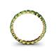 5 - Valerie 3.00 mm Green Garnet Eternity Band 