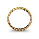 5 - Valerie 3.00 mm Yellow Sapphire Eternity Band 