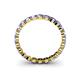 5 - Valerie 3.00 mm Tanzanite Eternity Band 