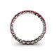 5 - Valerie 3.00 mm Ruby Eternity Band 