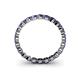 5 - Valerie 3.00 mm Iolite Eternity Band 