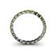 5 - Valerie 3.00 mm Peridot Eternity Band 