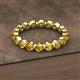 2 - Valerie 3.50 mm Citrine Eternity Band 