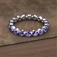 2 - Valerie 3.50 mm Iolite Eternity Band 